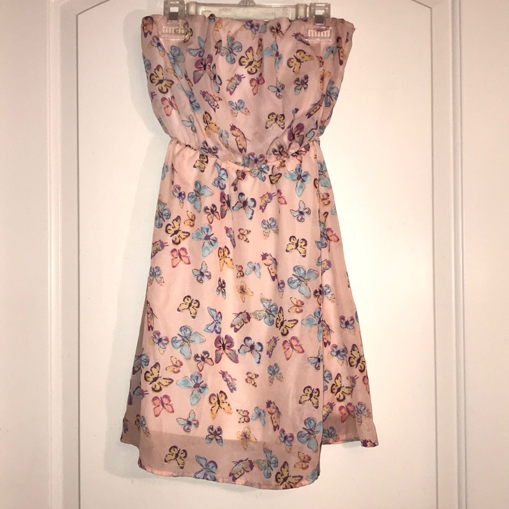 🦋 print mini dress 🦋